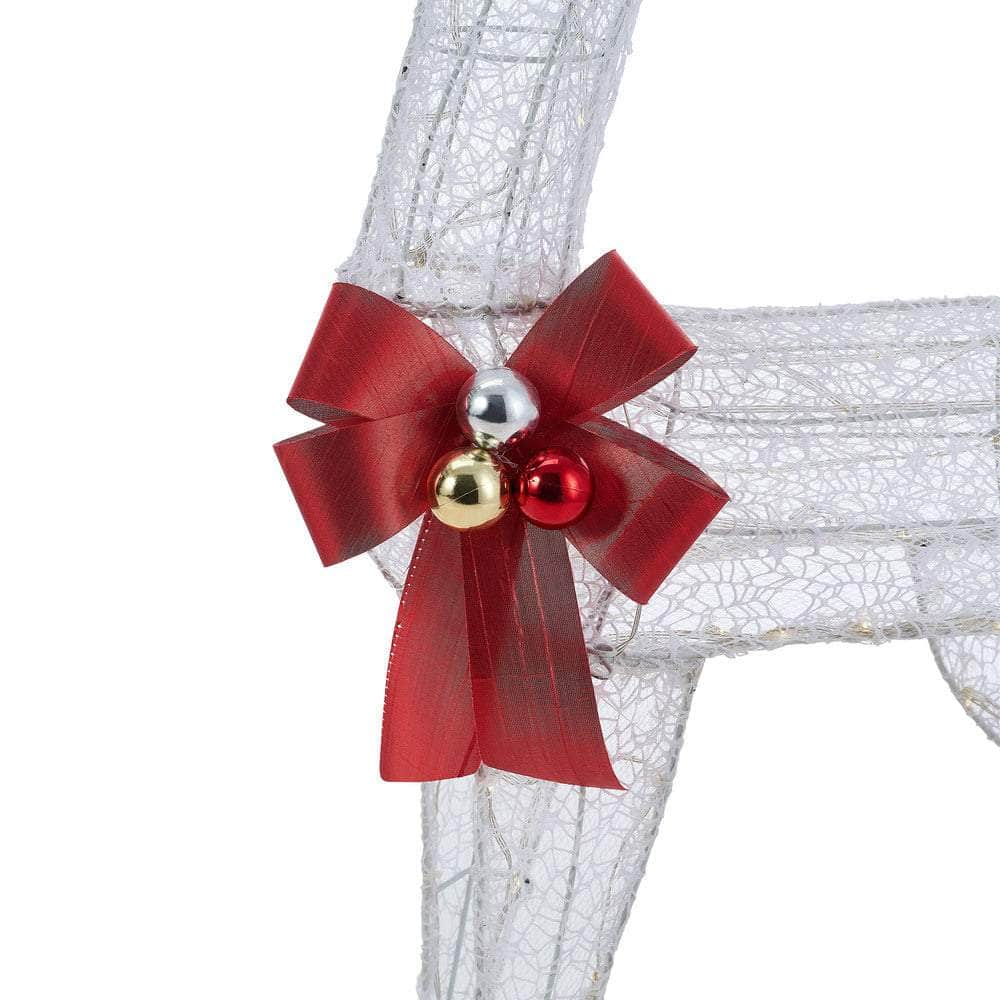 Christmas Lights LED 3PCS Reindeer Family Xmas Decor