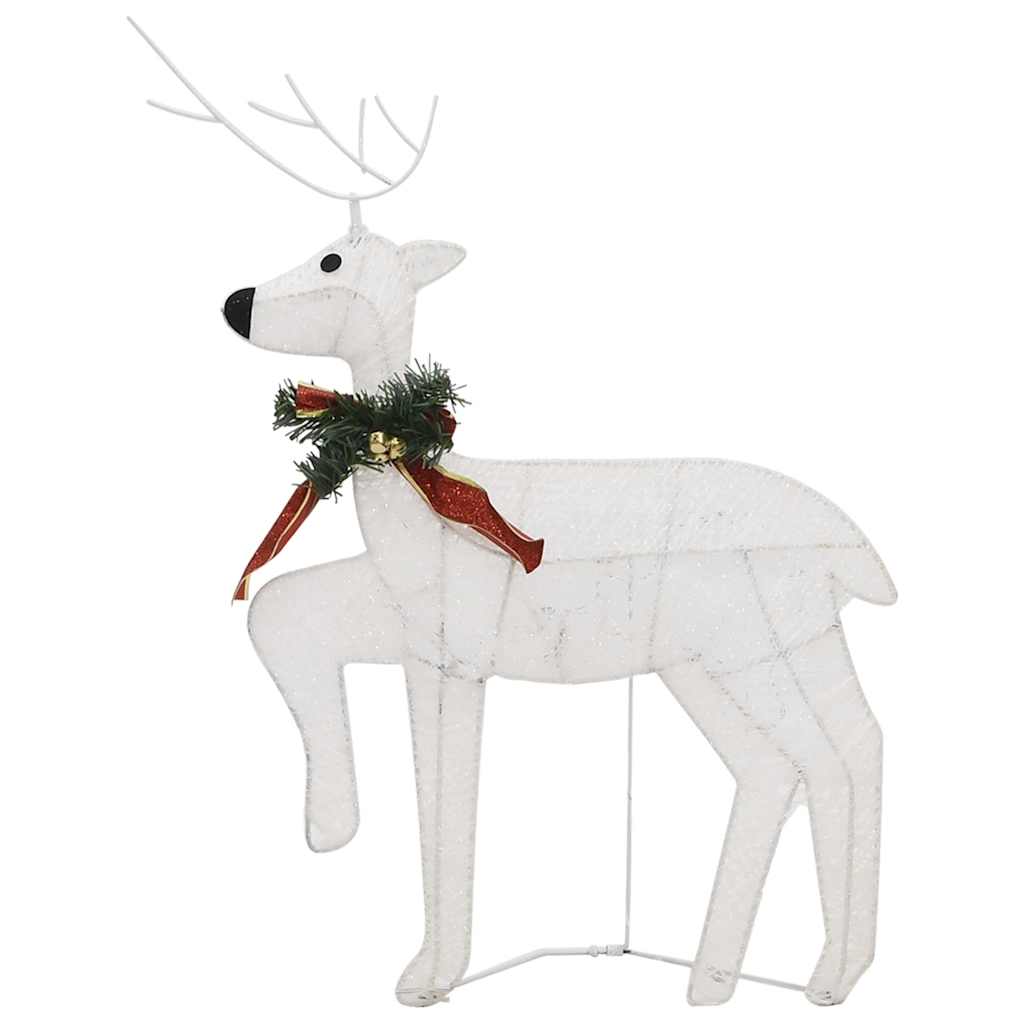 Christmas Reindeers 2 pcs White