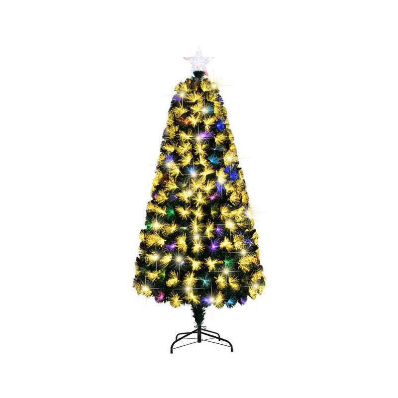 Christmas Tree - Christmas Tree 1.8M 6FT LED Fibre Optic Multi Colour