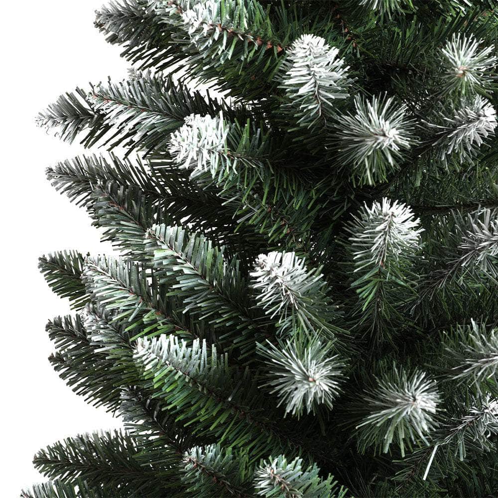 Christmas Tree 1.8m Xmas Tree Decorations Snowy 300 Tips