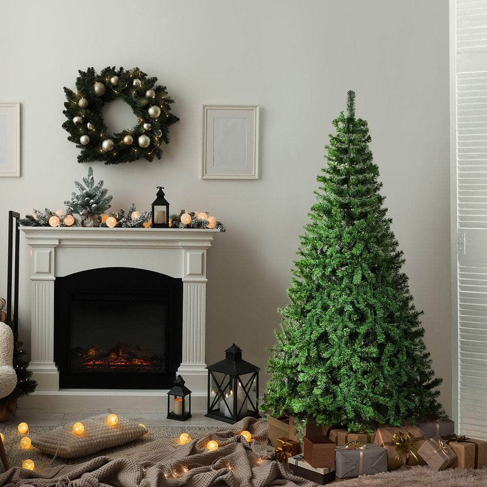 Christmas Tree 2.7M 9FT Green 1708 Tips Full Artificial Holiday Decor