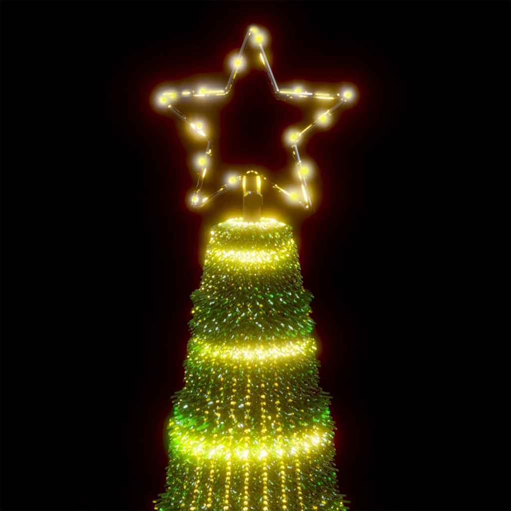 Christmas Tree Light Cone 475 LEDs White 250 cm