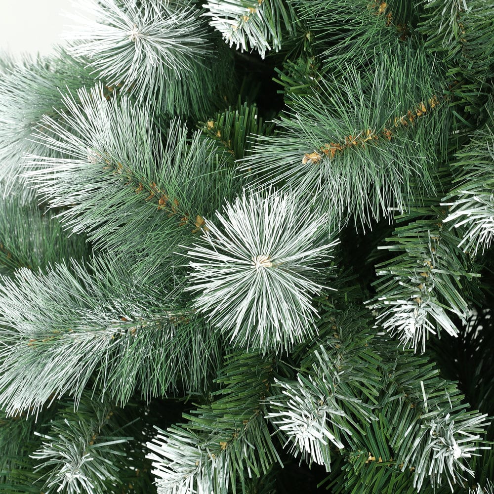 Snowy Pine Elegance 2.7M Christmas Tree with 1765 Tips, Christmas Trees