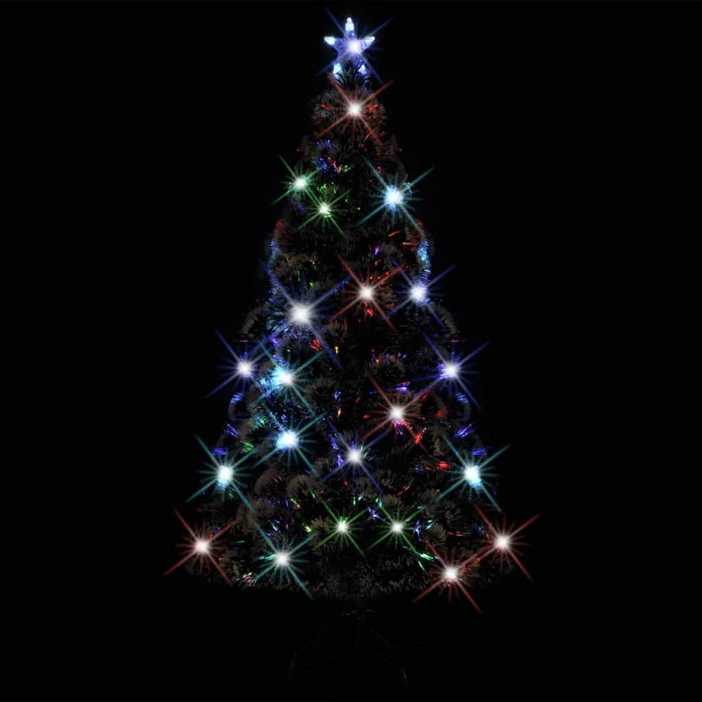 Christmas Tree with LEDs Green and White
