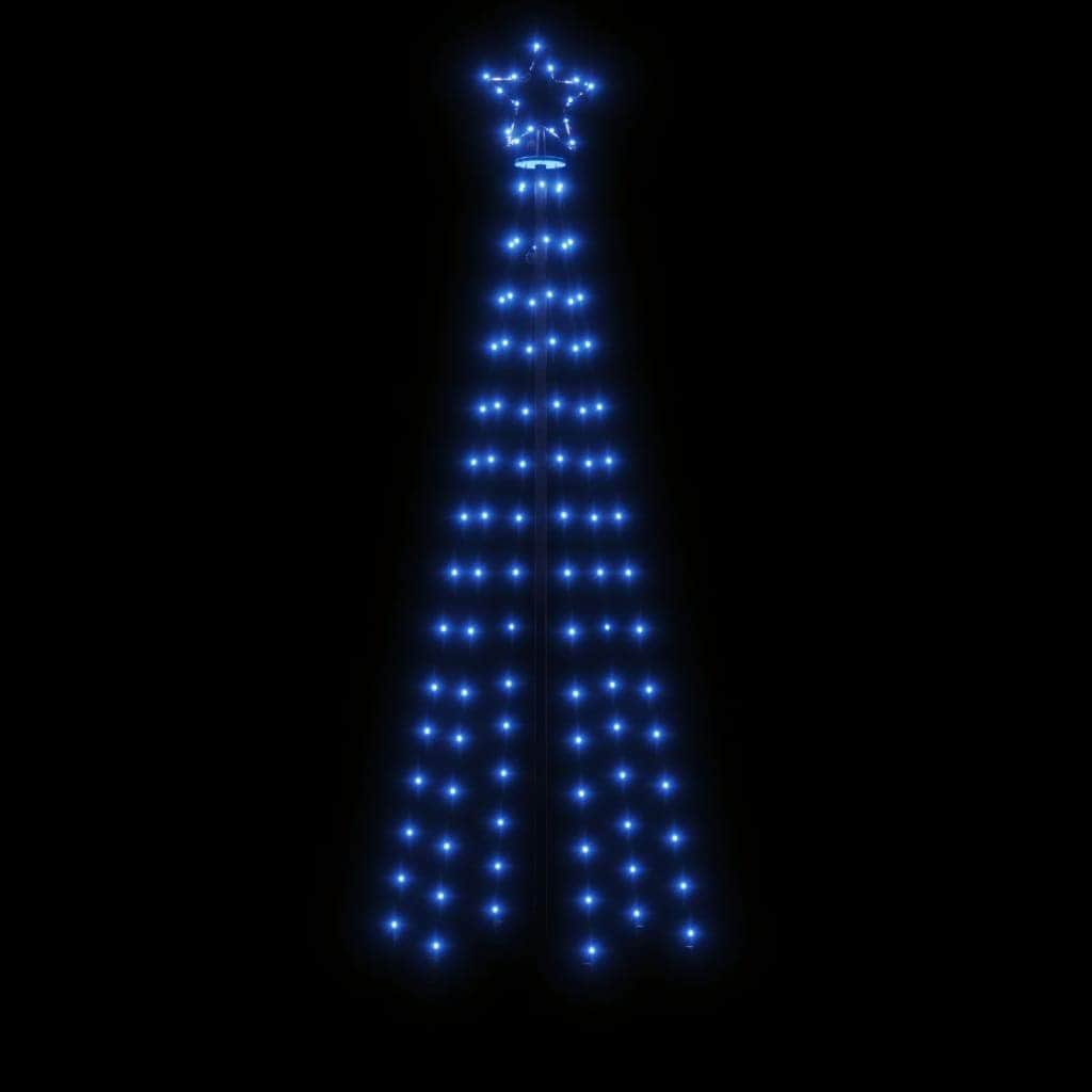 Christmas Tree with Spike Blue 108 LEDs