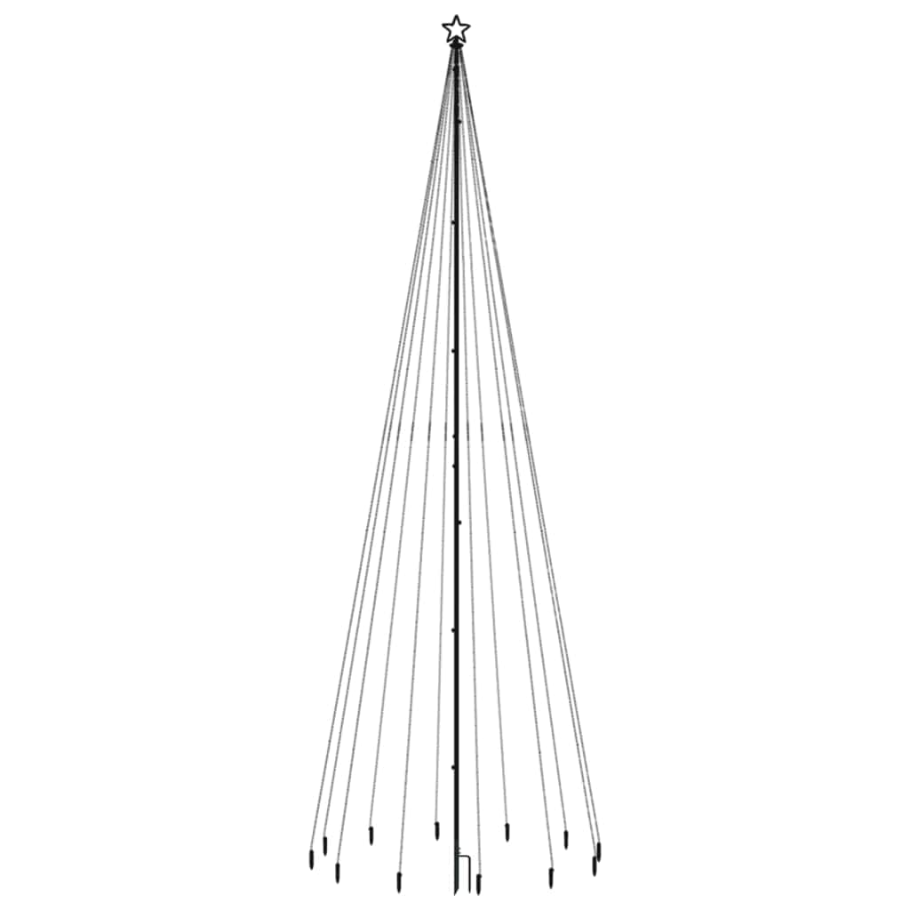 Christmas Tree with Spike Warm White 732 LEDs