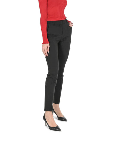 Classic Black Elegance Hugo Boss Women'S Wool Blend Trousers