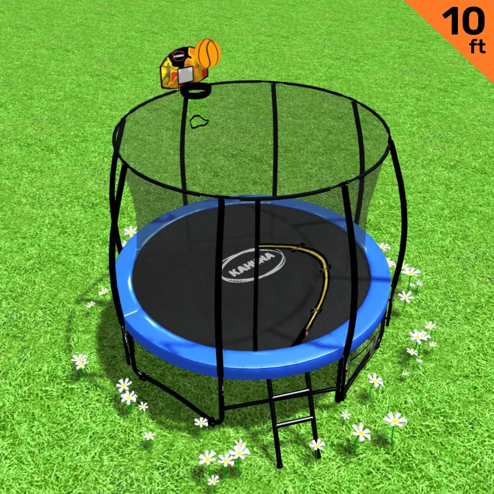 Trampoline 10ft With Basketball 1x10cm