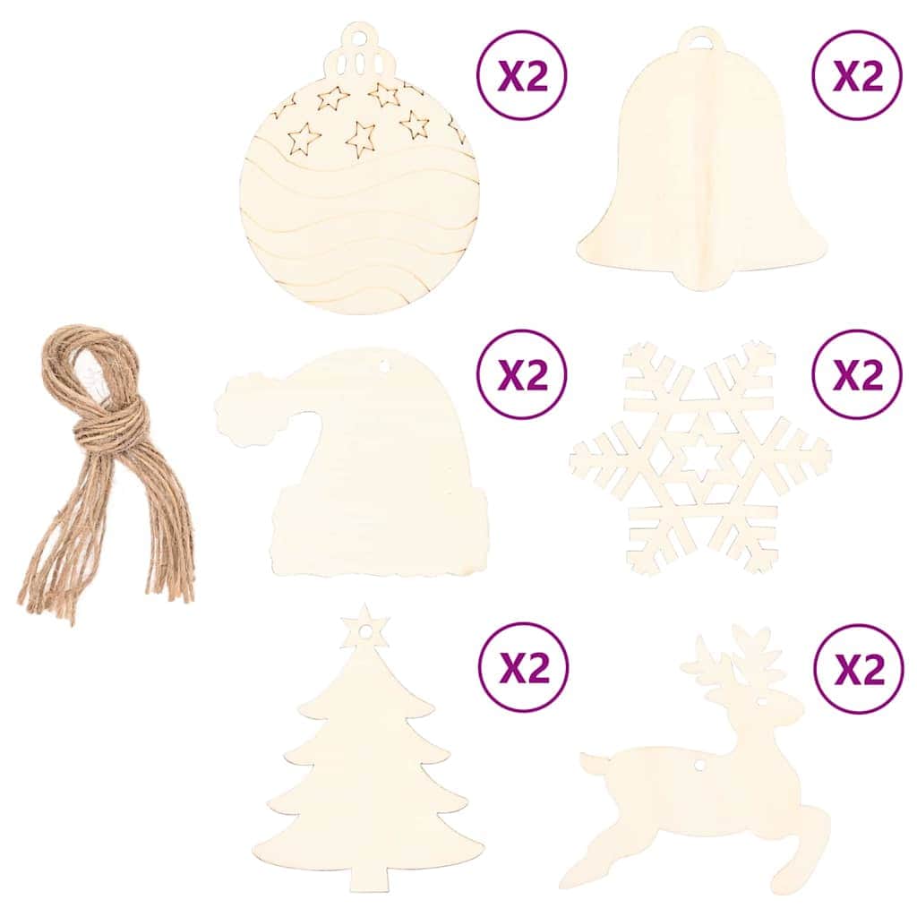 Classic Christmas Tree with 80 LEDs Natural 150cm Solid Ash wood - Soft