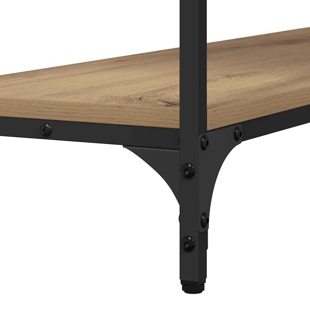 Classic Console Table Artisan oak Engineered wood - Sturdy Frame