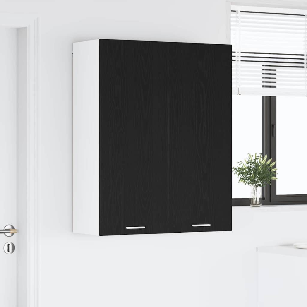 4vty - Classic Hanging Cabinet Riga Black Oak Engineered Wood - Premium