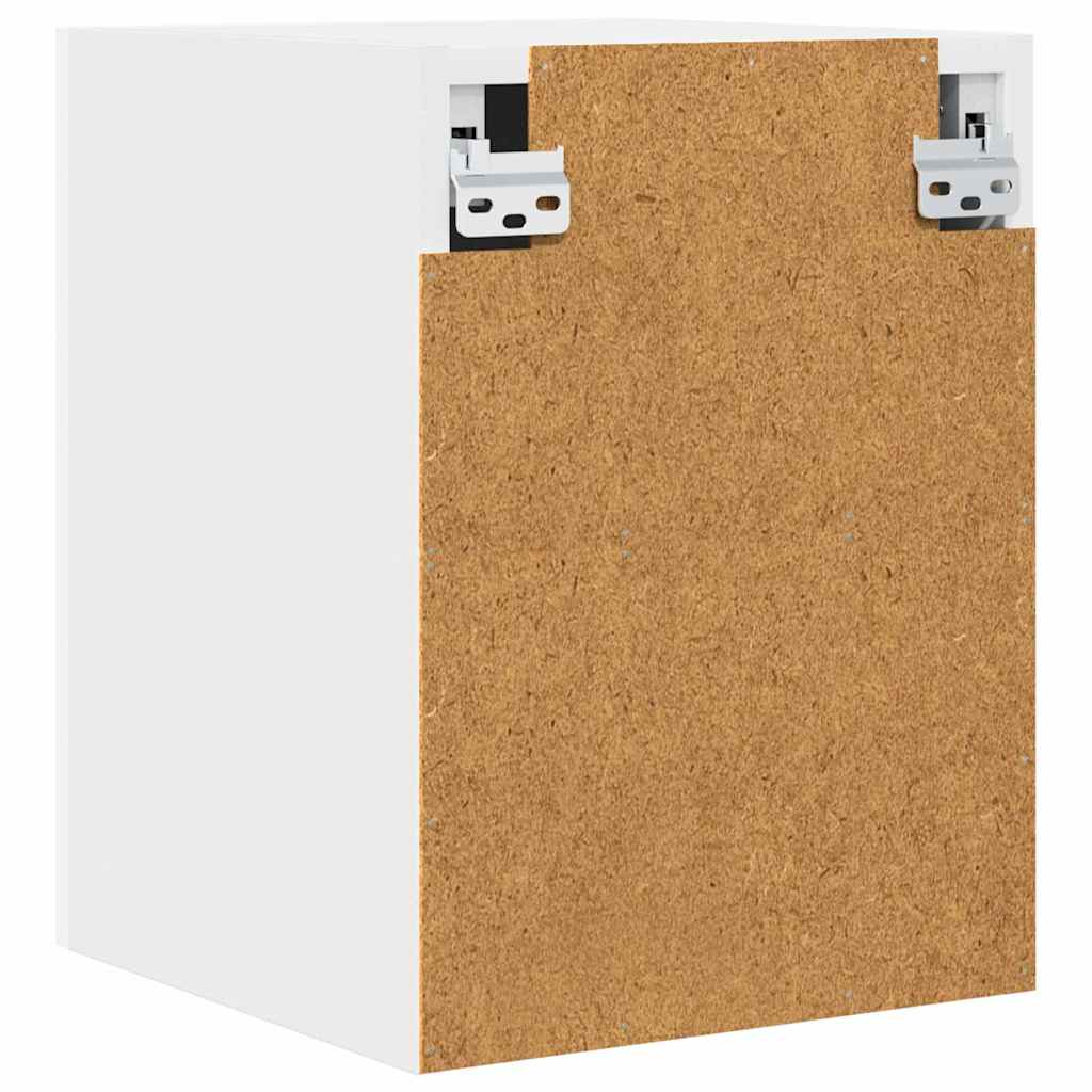 Classic Hanging Cabinet with Shelf Riga 2 pcs White - Space-Saving, 2vty