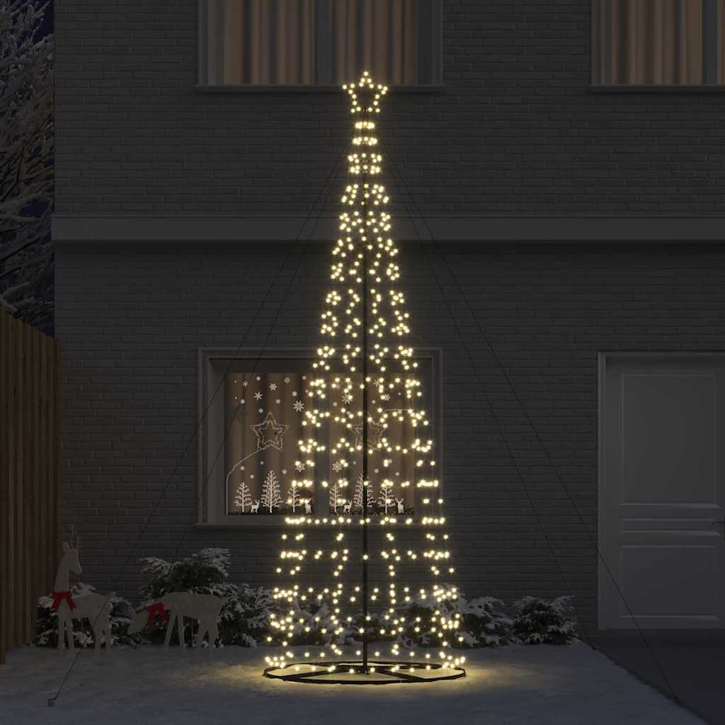 Classic LED Christmas Tree Warm White Iron - Designer Finish
