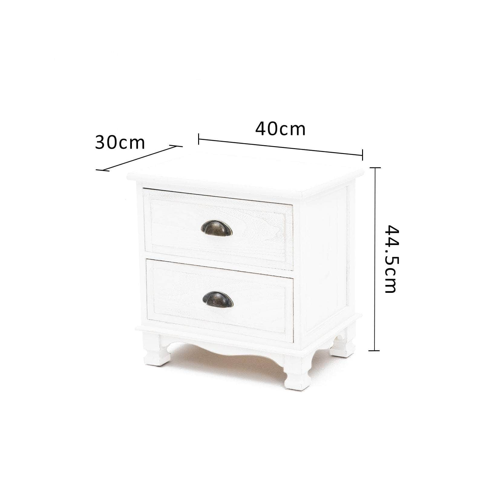 Classic Lydi: Vintage Storage White/Black