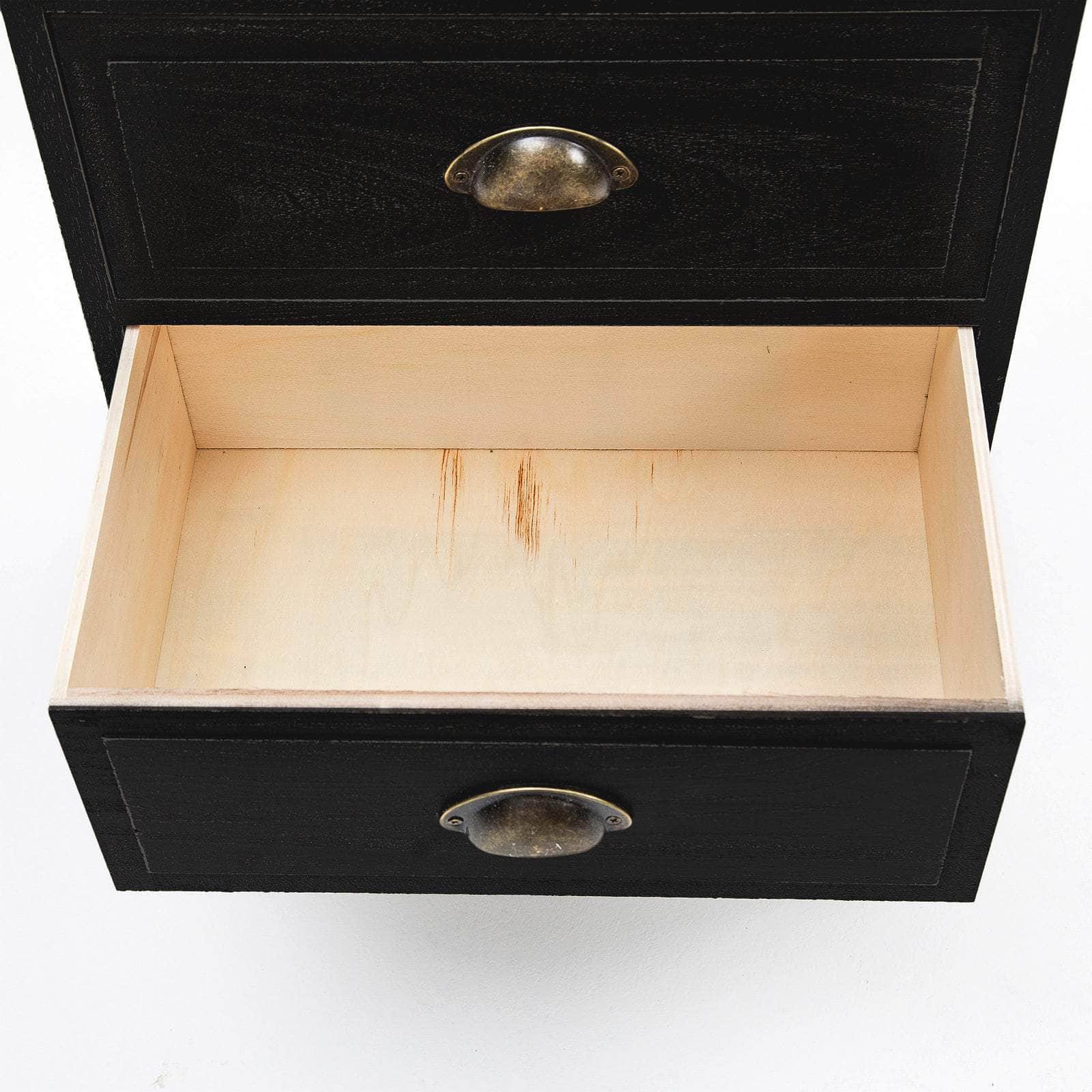 Classic Lydi: Vintage Storage White/Black