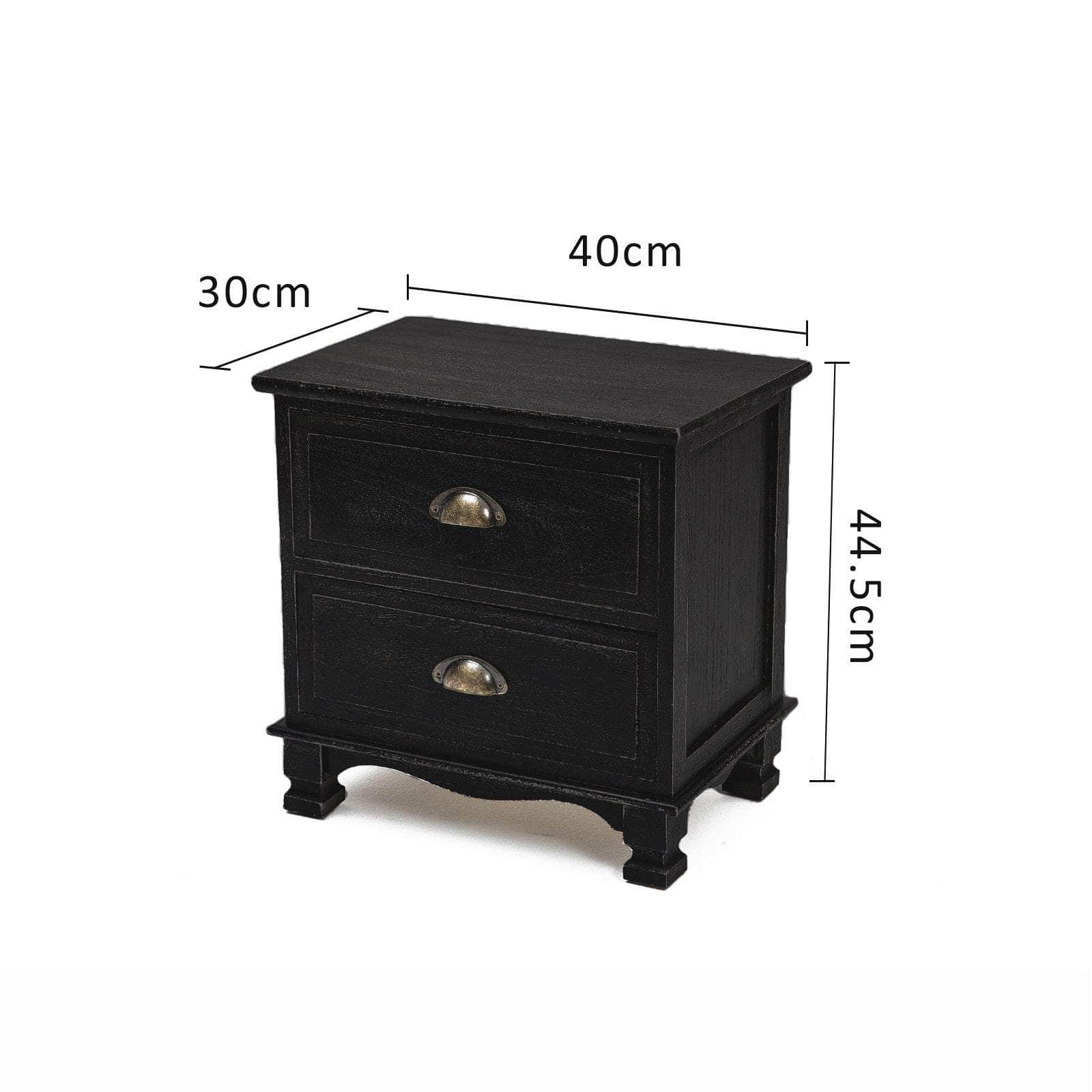 Classic Lydi: Vintage Storage White/Black