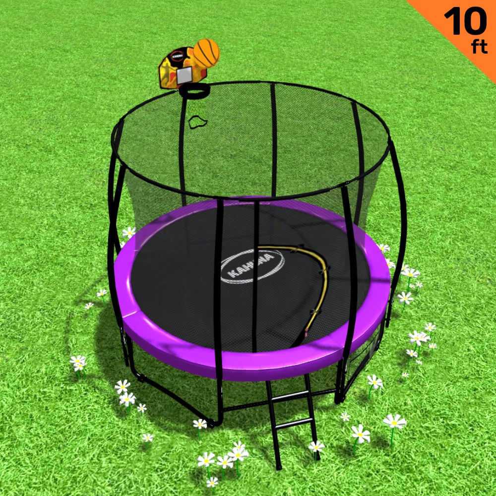 Trampoline 10ft With Basketball