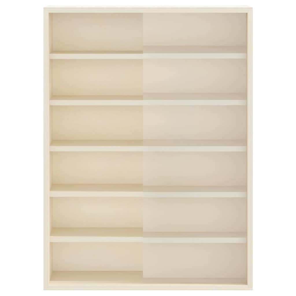 Wooden finish - Classic Wooden Collector's Display Case Brown Plywood - Soft