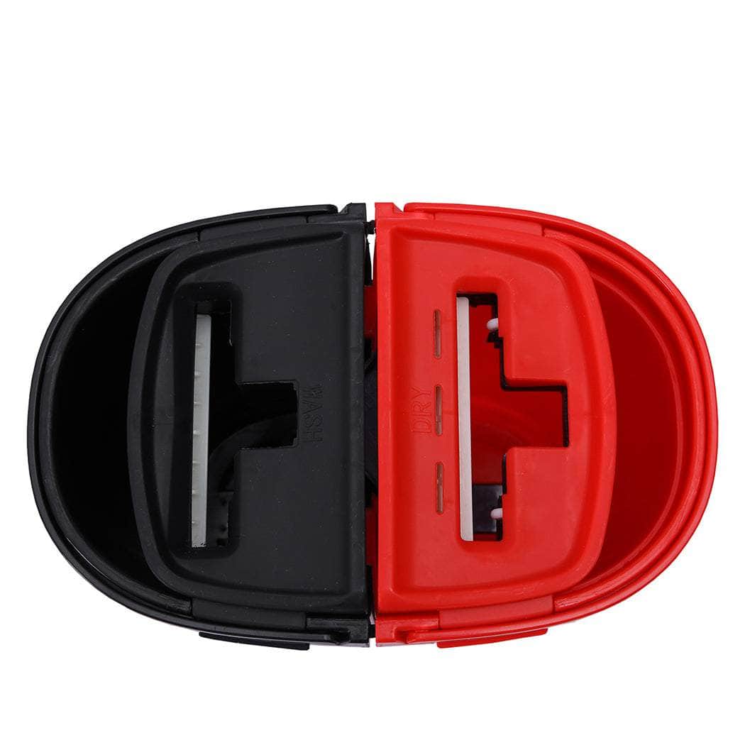 Cleanflo Flat Mop Bucket Cleaner Stainless Black