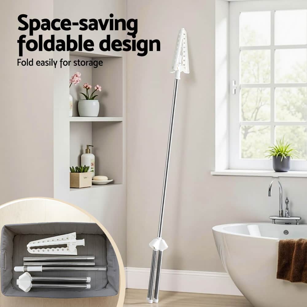 Clothes Rack Airer Rotatable Hanger Foldable 163Cm