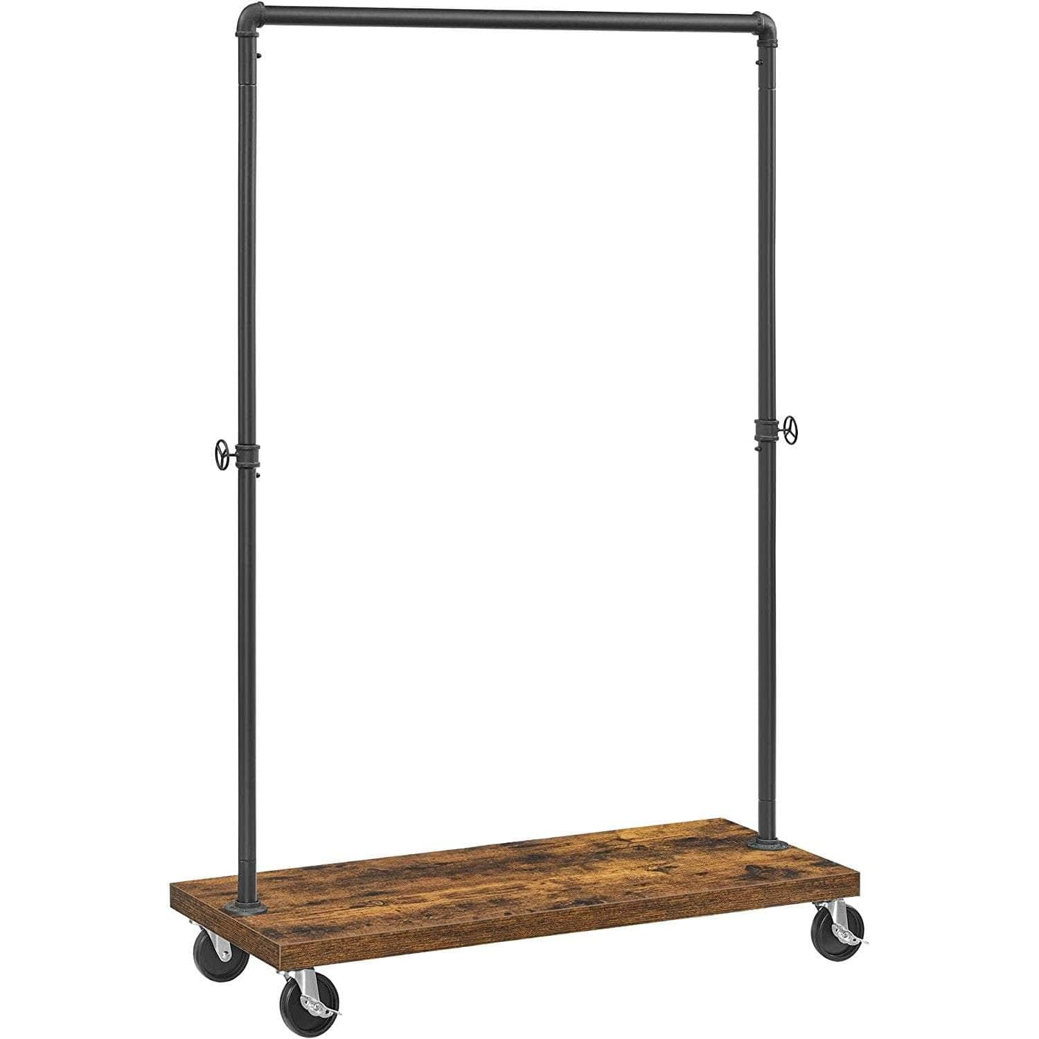 Clothes Rack Rustic Brown And Black Hsr65Bxv1