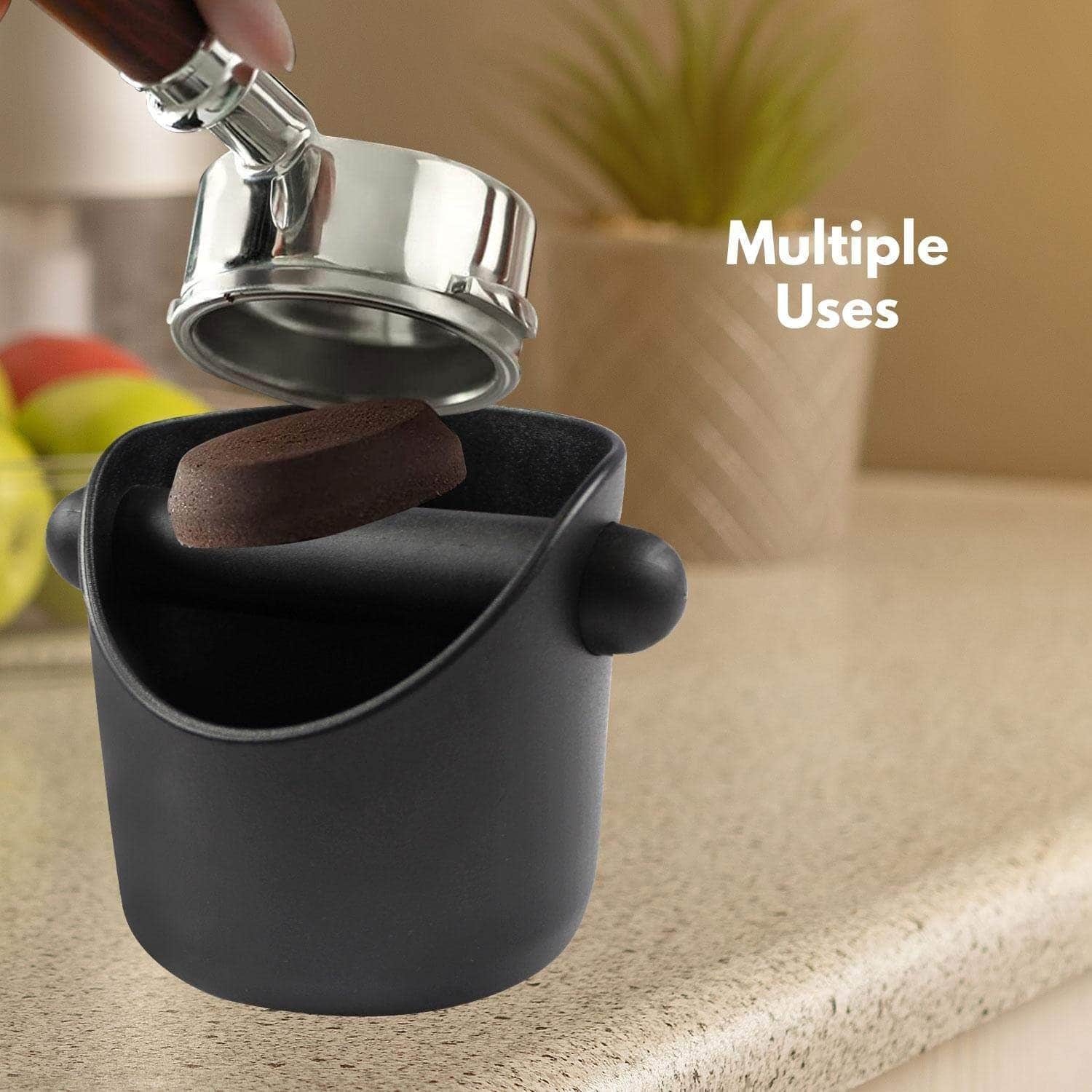 Coffee Knock Box With Removable Knock Bar Black 11cm GO-KBX-100-JXS