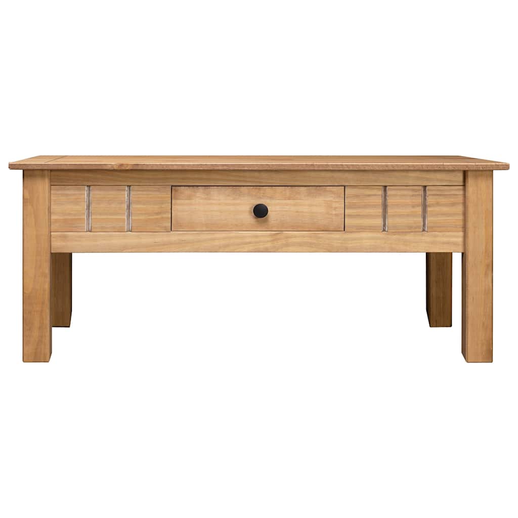 Coffee Table 100x60x45cm Solid Pine Wood Panama Range Living Room Table