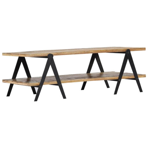 Coffee Table 2 Layers Solid Reclaimed Wood
