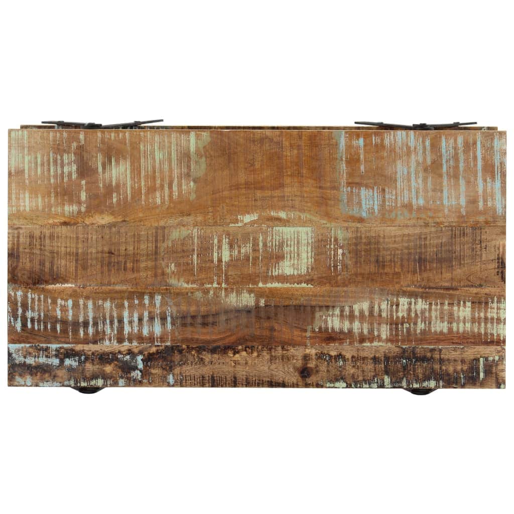 Coffee Table 2 Layers Solid Reclaimed Wood