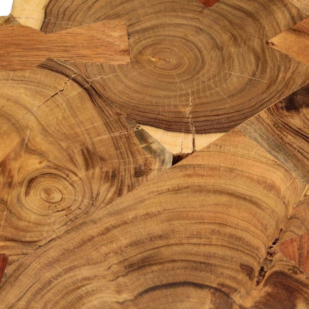 Coffee Table 35 Cm 6 Trunks Solid Sheesham Wood