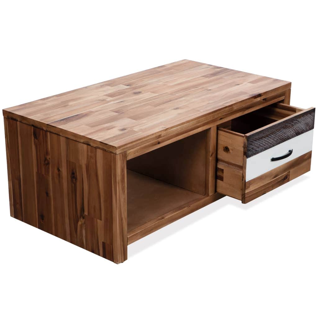 Coffee Table Beautiful Solid Acacia Wood