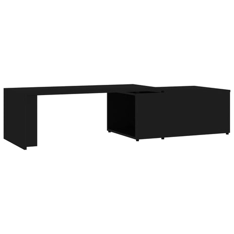 Coffee Table Black Chipboard