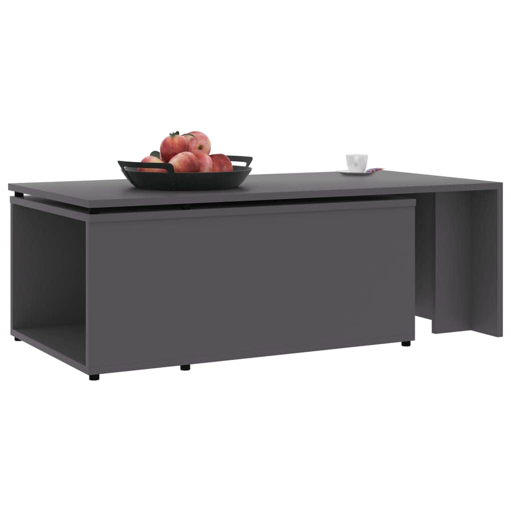 Coffee Table Grey Chipboard