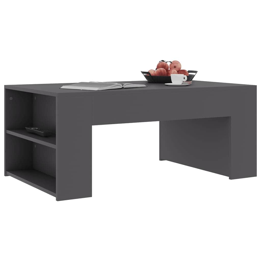 Coffee Table Grey Chipboard