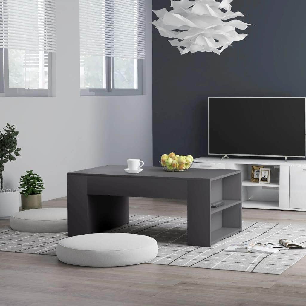 Coffee Table Grey Chipboard