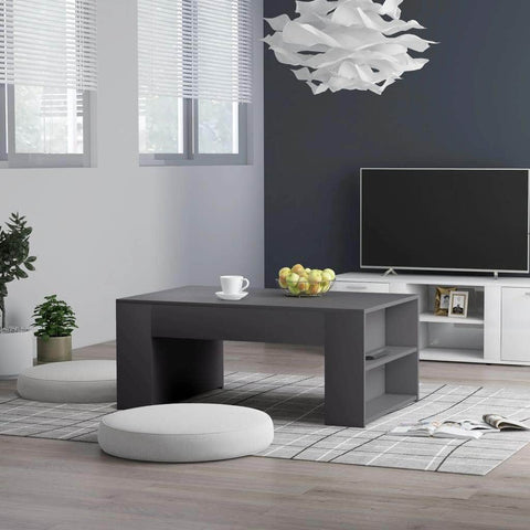 Coffee Table Grey Chipboard