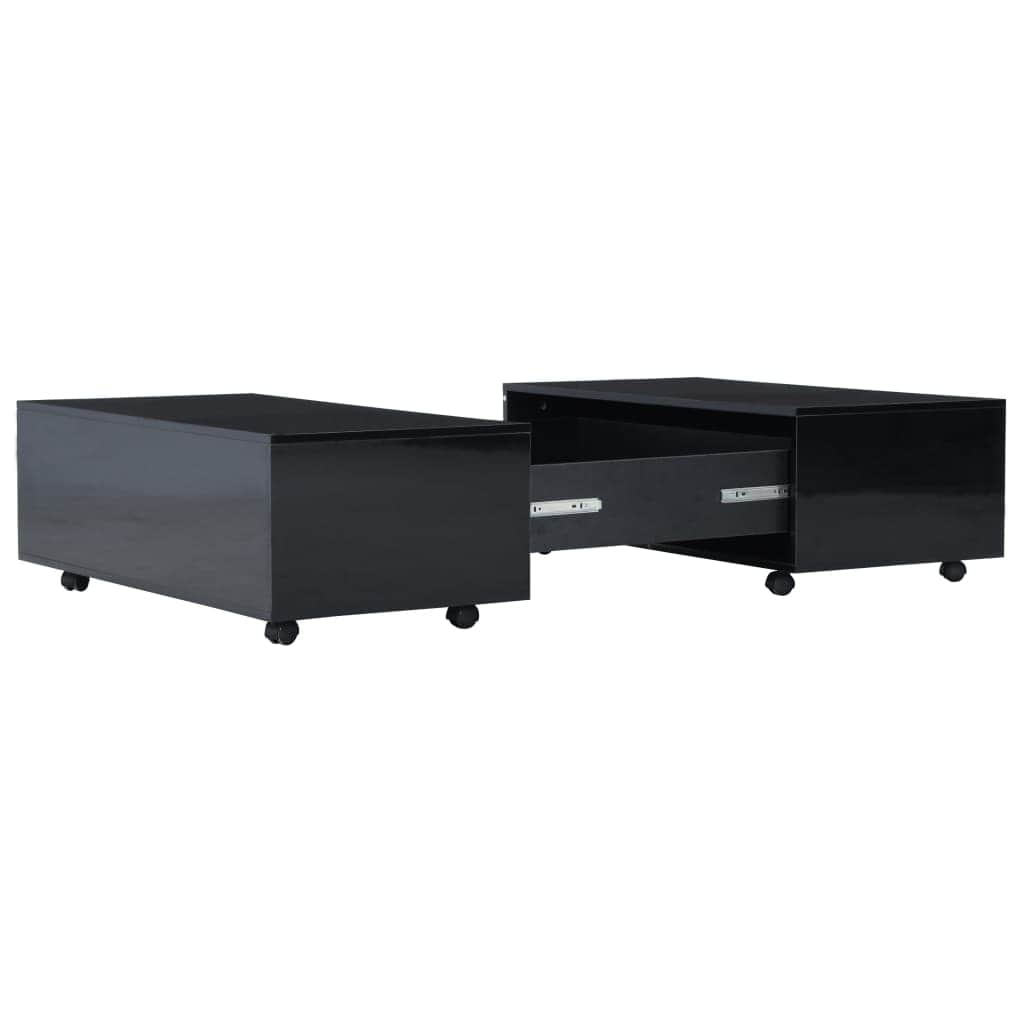 Coffee Table High Gloss -Black