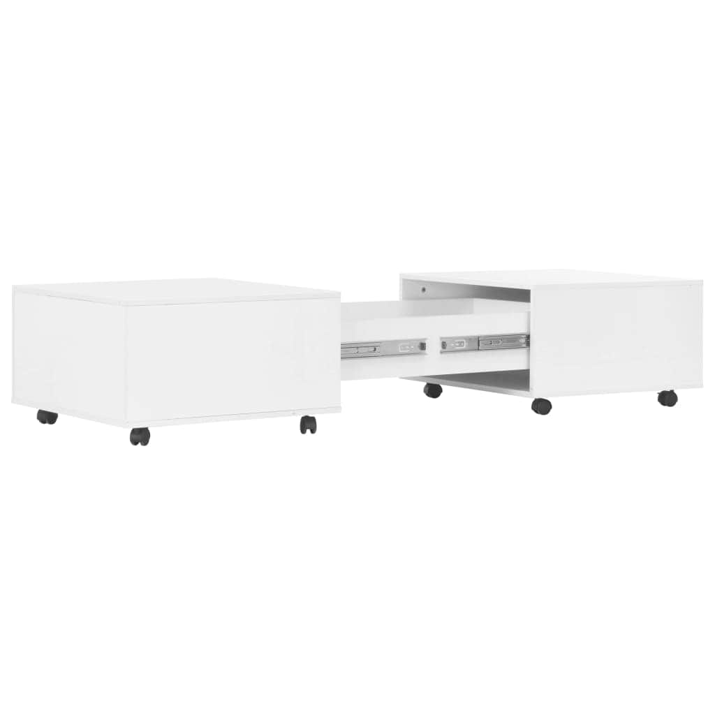 Coffee Table High Gloss White