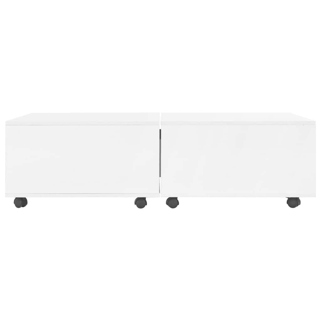 Coffee Table High Gloss White