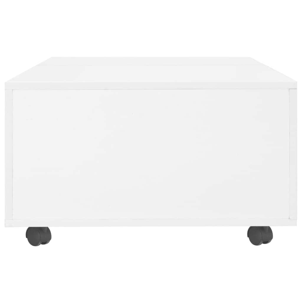 Coffee Table High Gloss White