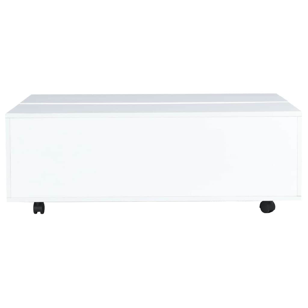 Coffee Table High Gloss - White - Simple deals
