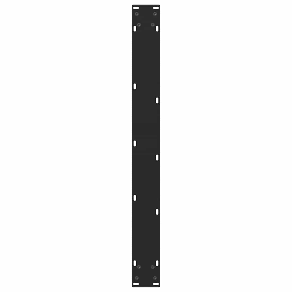 Coffee Table Legs Black 2 pcs Steel-Stylish
