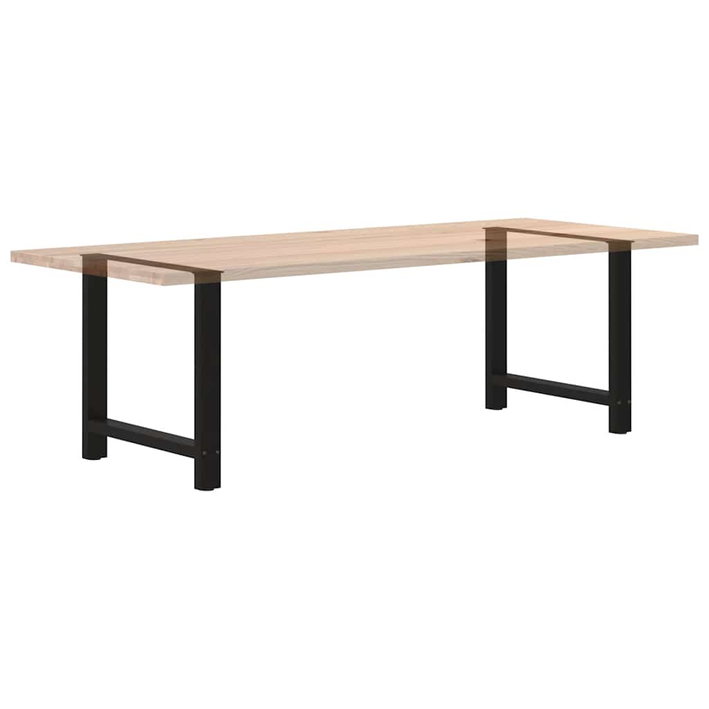 Coffee Table Legs Black 2 pcs Steel-Stylish