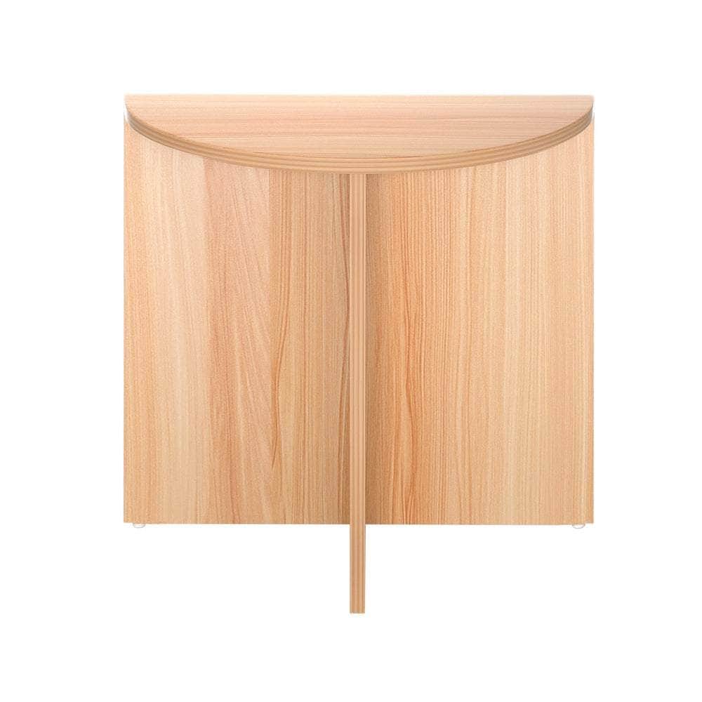 Coffee Table Semi-circle 48CM Pine | Pine finish