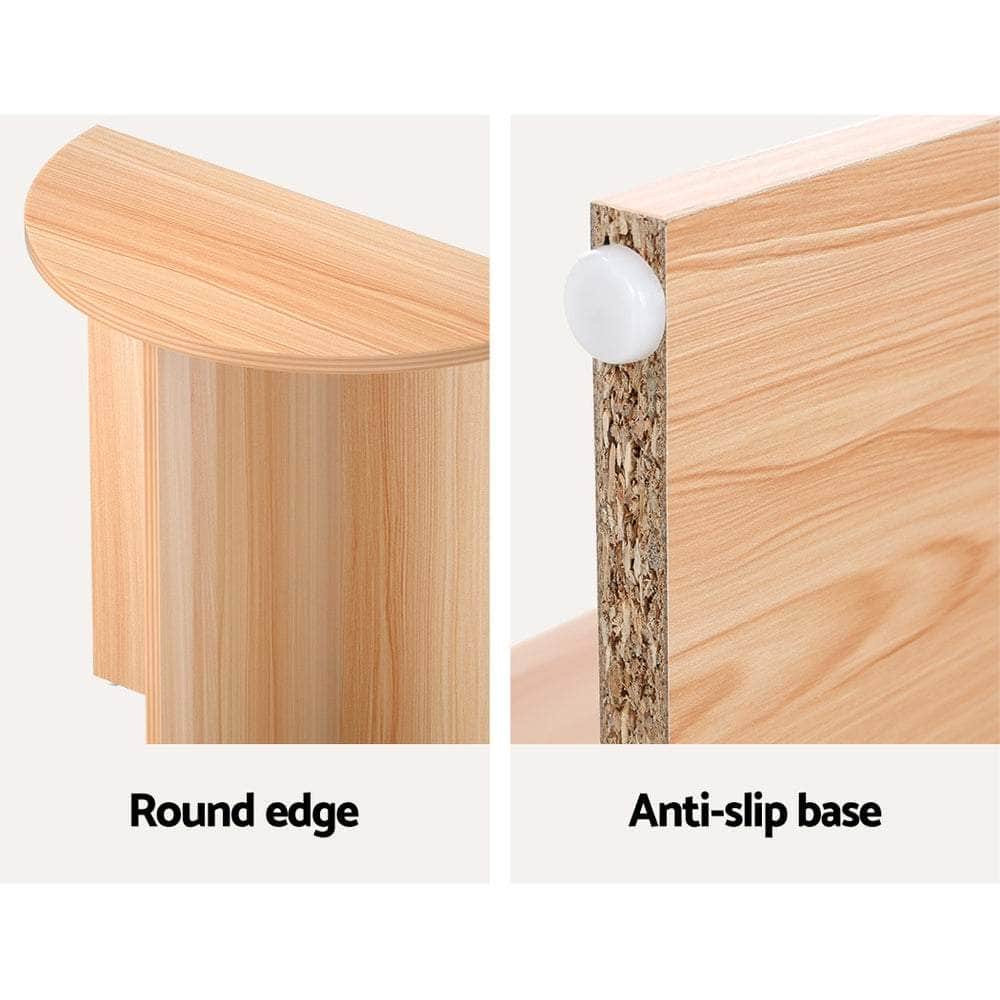 Coffee Table Semi-circle 48CM Pine | Coffee Tables