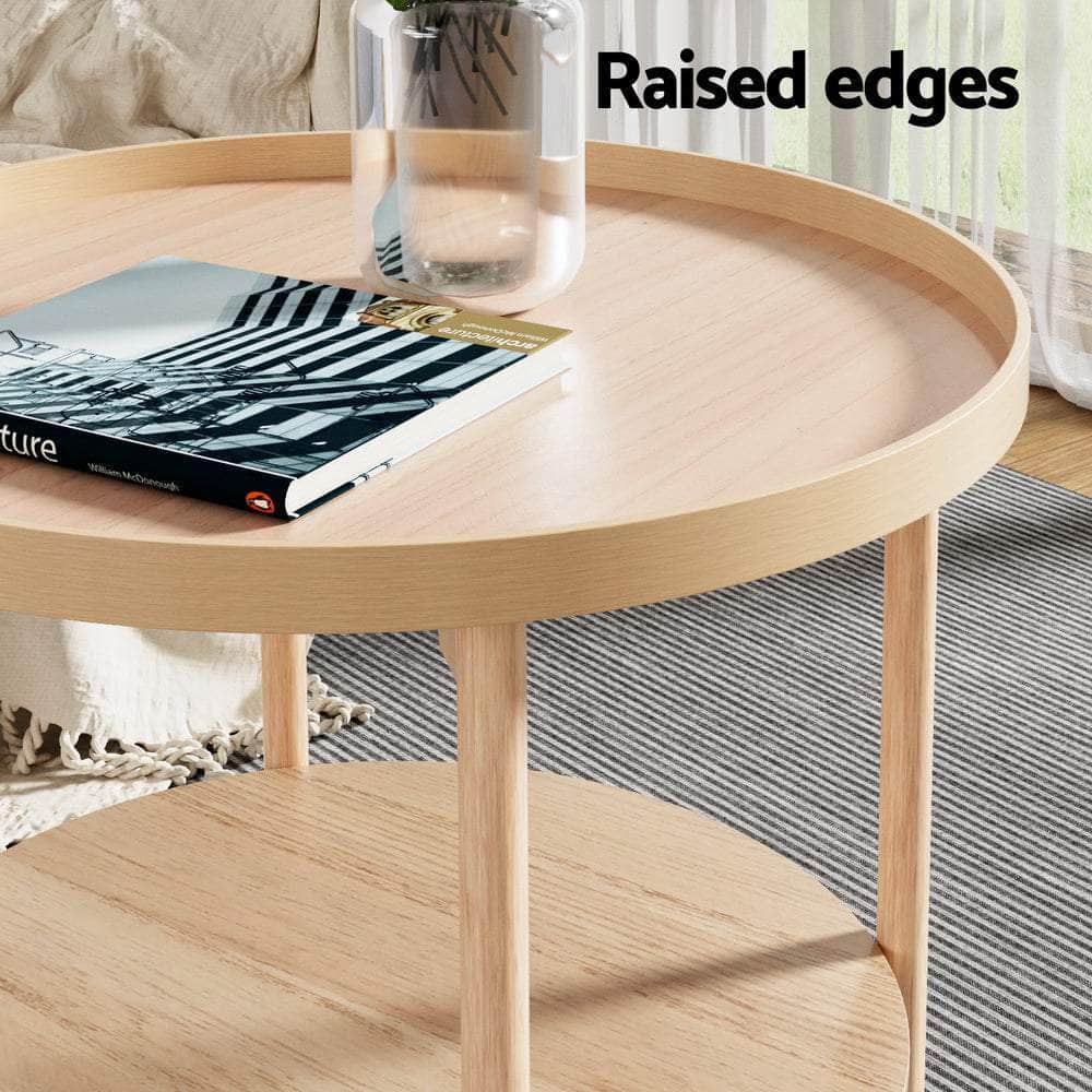 Coffee Table Side Table Round 70Cm | 70Cm