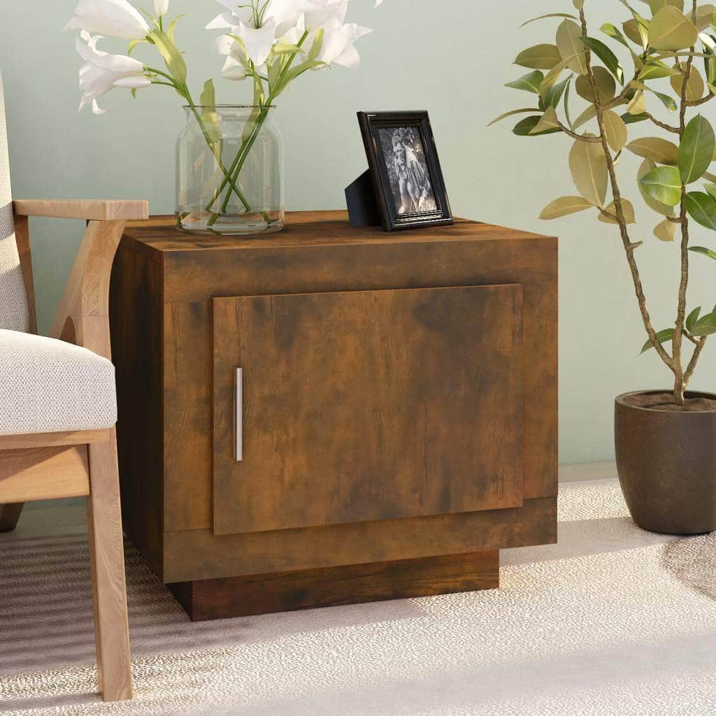 Coffee Table Smoked Oak Engineered Wood