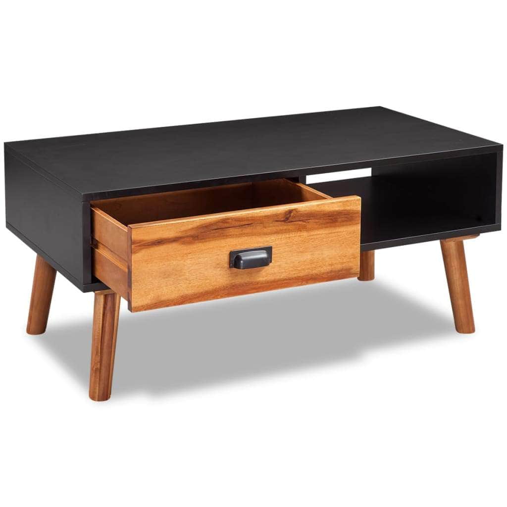 Coffee Table Solid Acacia Wood