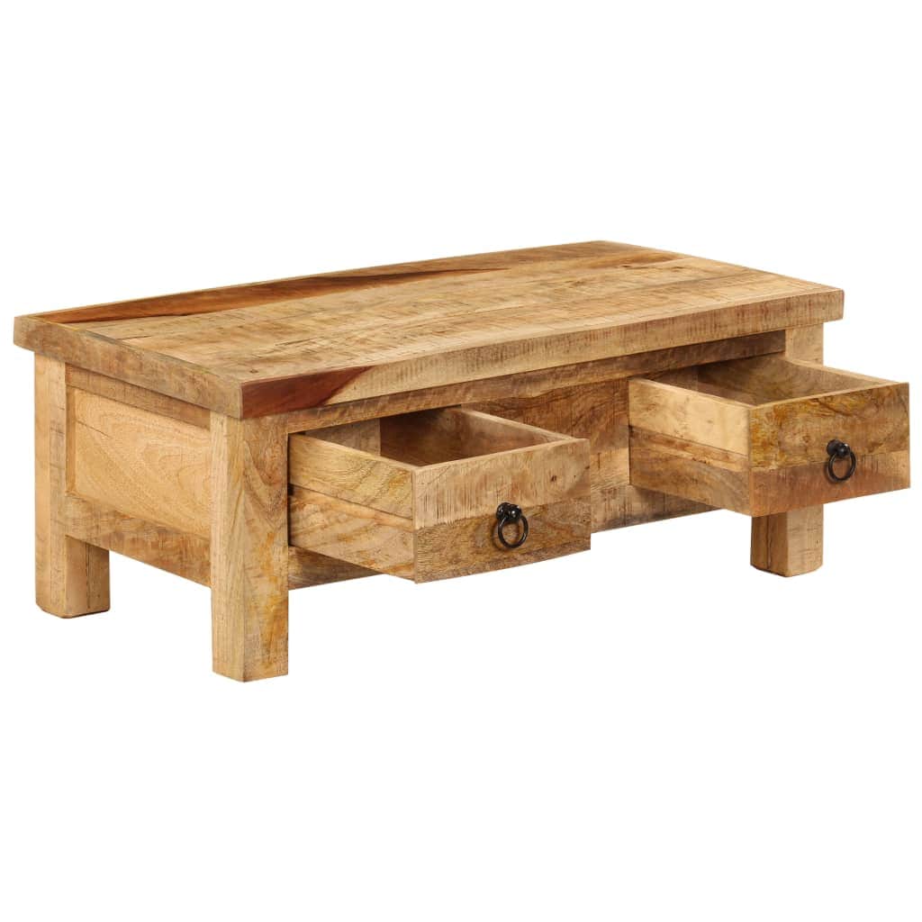 Coffee Table, Solid Mango Wood