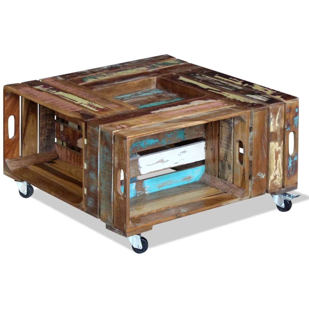 Coffee Table Solid  Reclaimed Wood